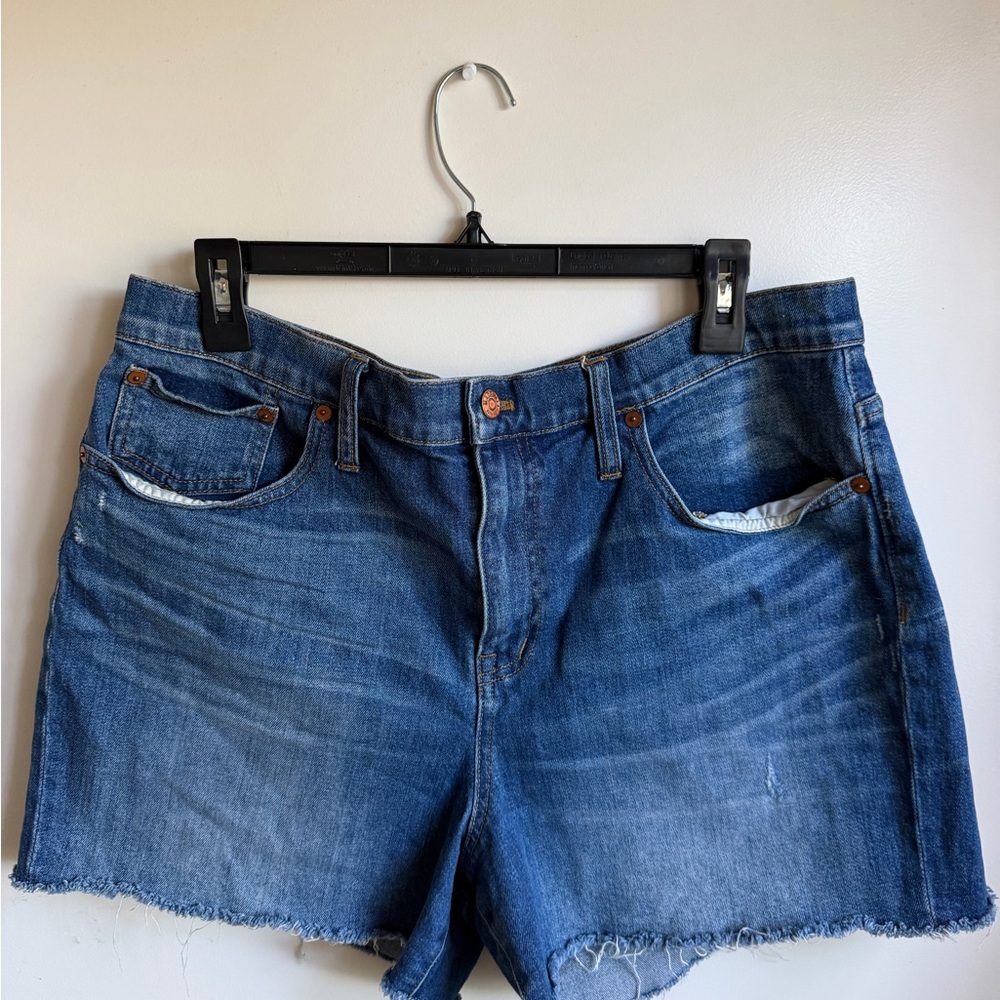 Madewell Dark Blue Jean Shorts 32